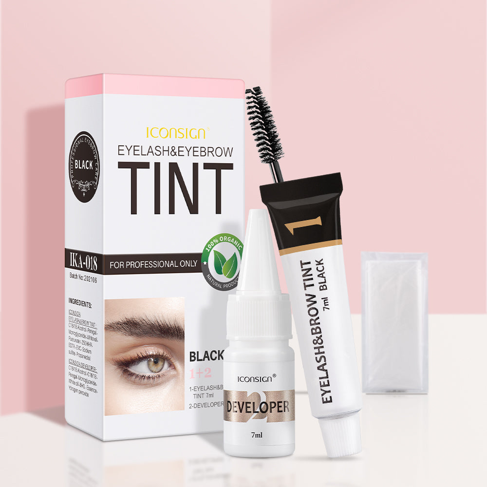 ICONSIGN Eyelash Eyebrow Dye Tint Kit Brow Lamination Mascara Lift Tinting Tattoo Dye Eyes Makeup Tools ICONSIGN Eyelash Eyebrow Dye Tint Kit Brow Lamination Mascara Lift Tinting Tattoo Dye Eyes Makeup Tools